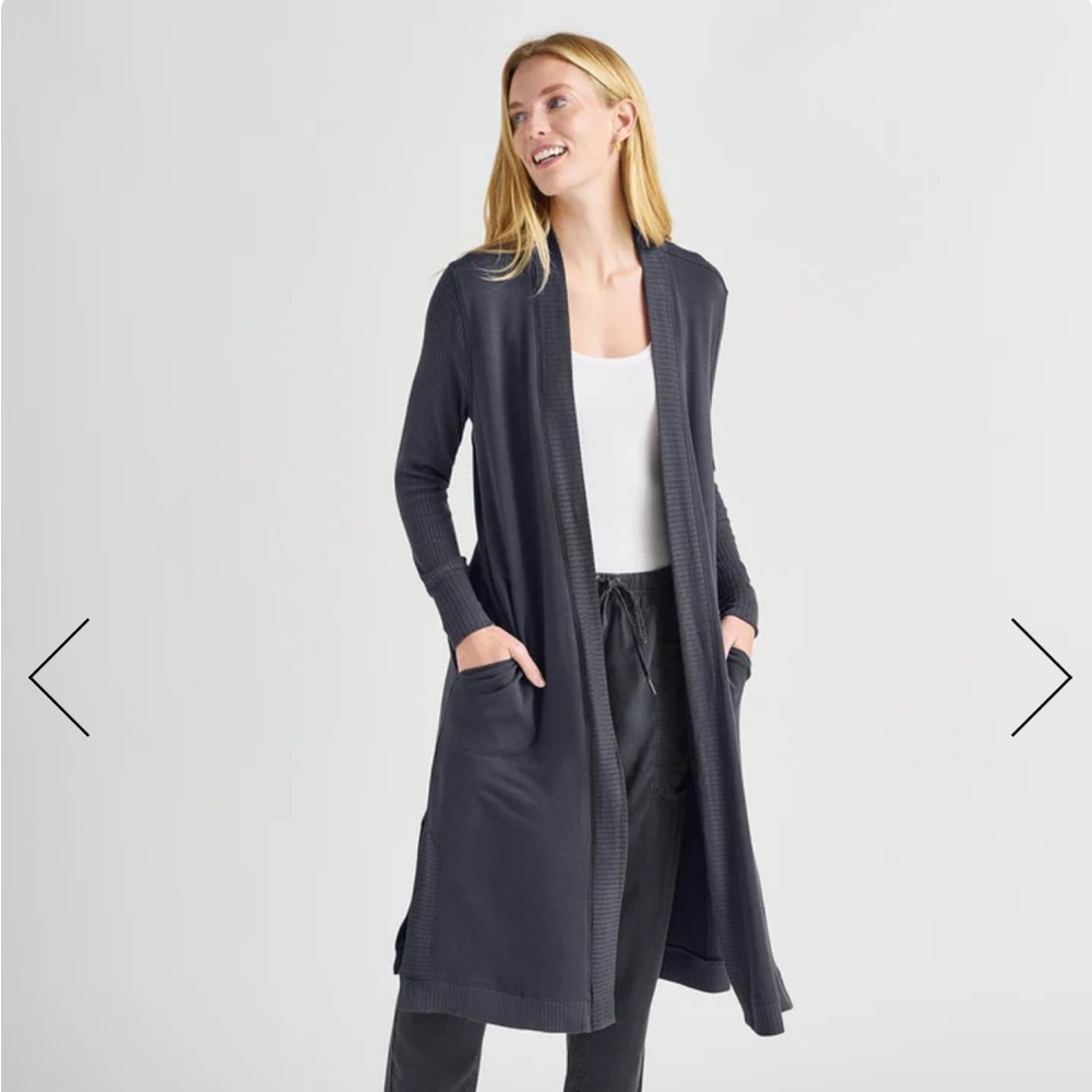 NWT *light gray* splendid long cardigan